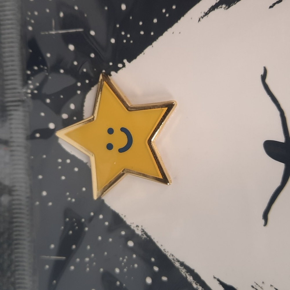 Star Enamel Pin Brooch Good Friends Are Like Stars BFF Sister There For You NWT - Picture 2 of 3